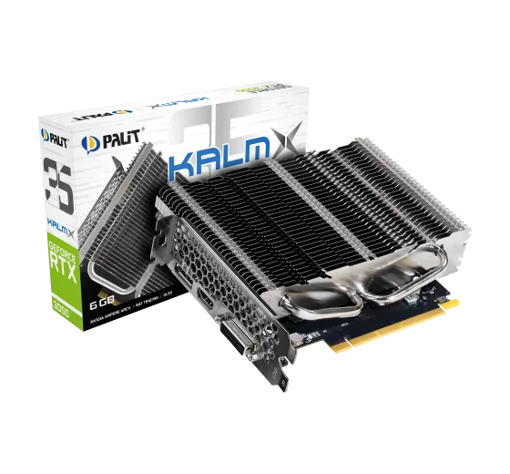 Palit GeForce RTX 3050 KalmX 6GB